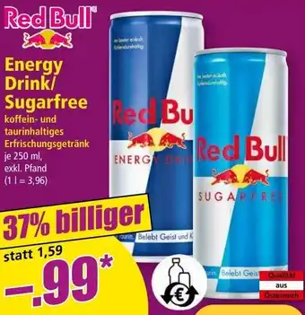 Norma Red Bull Energy Drink Angebot