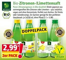 Norma Bio Sonne Bio-Zitronensaft Angebot