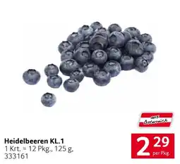 Transgourmet Heidelbeeren KL.1 Angebot