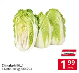 Transgourmet Chinakohl KL.1 Angebot