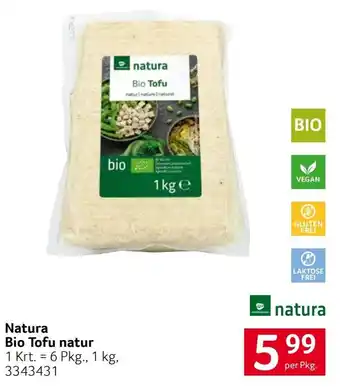Transgourmet Natura Bio Tofu natur Angebot