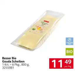 Transgourmet Besser Bio Gouda Scheiben Angebot