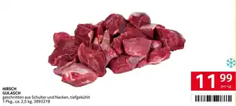 Transgourmet Hirsch gulasch Angebot