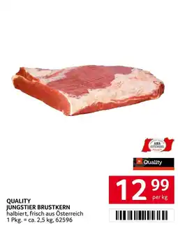 Transgourmet Quality jungstier brustkern Angebot