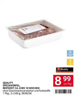 Transgourmet Quality speckwürfel, reifezeit ca. 8 bis 10 wochen Angebot