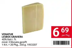 Transgourmet Vonatur lesbos graviera Angebot