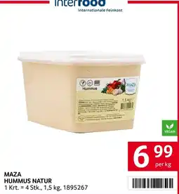 Transgourmet Hummus natur Angebot