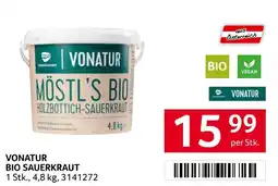 Transgourmet Vonatur bio sauerkraut Angebot