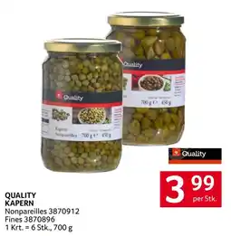 Transgourmet Quality kapern Angebot