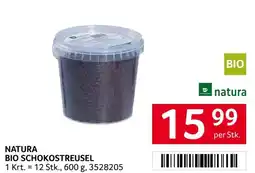 Transgourmet Natura bio schokostreusel Angebot