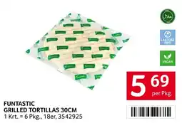 Transgourmet Funtastic grilled tortillas 30cm Angebot