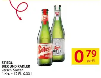 Transgourmet Stiegl bier und radler Angebot
