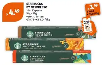 Müller Starbucks by nespresso Angebot