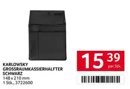 Transgourmet Karlowsky grossraumkassierhalfter schwarz Angebot