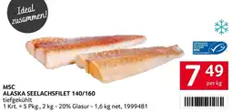 Transgourmet Msc alaska seelachsfilet Angebot