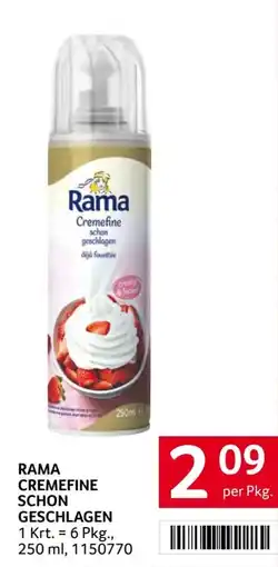 Transgourmet Rama cremefine schon geschlagen Angebot