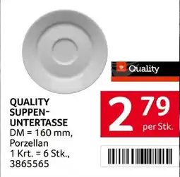 Transgourmet Quality suppen-untertasse Angebot