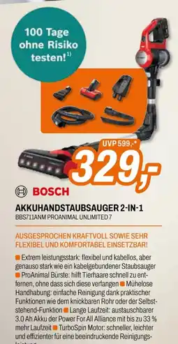 Expert Akkuhandstaubsauger 2-in-1 Angebot
