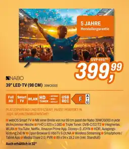 Expert Nabo 39'' led tv Angebot