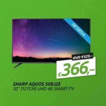 0815 UHD 4K Smart-TV AQUOS 50BJ2E Angebot