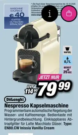 Red Zac Nespresso Kapselmaschine Angebot