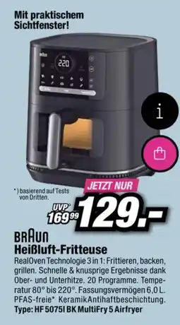 Red Zac BRAUN Heißluft-Fritteuse Angebot