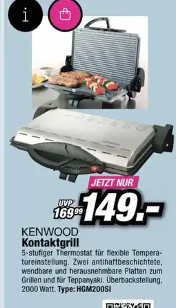 Red Zac KENWOOD Kontaktgrill Angebot