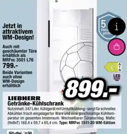 Red Zac LIEBHERR Getränke-Kühlschrank Angebot