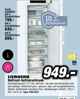 Red Zac LIEBHERR NoFrost-Gefrierschrank Angebot
