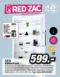 Red Zac AEG Kühlschrank Angebot