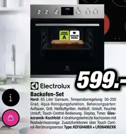 Red Zac Electrolux Backofen-Set Angebot