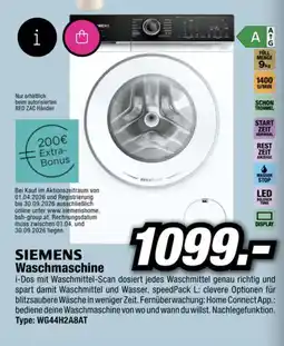 Red Zac SIEMENS Waschmaschine Angebot