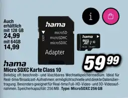 Red Zac hama Micro SDXC Karte Class 10 Angebot