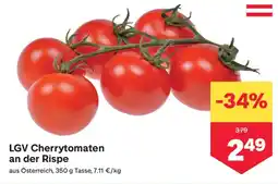 MPreis LGV Cherrytomaten an der Rispe Angebot