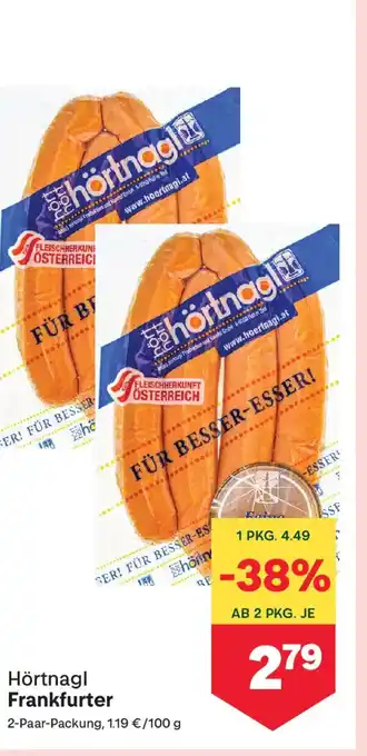 MPreis Hörtnagl Frankfurter Angebot
