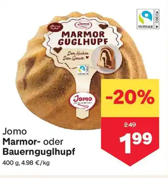 MPreis Jomo Marmor- oder Bauernguglhupf Angebot