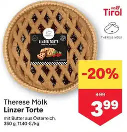 MPreis Therese Mölk Linzer Torte Angebot