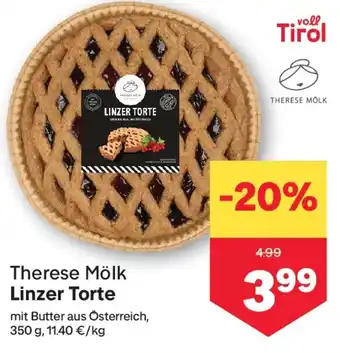 MPreis Therese Mölk Linzer Torte Angebot