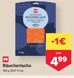 MPreis Räucherlachs Angebot