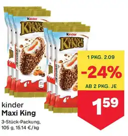 MPreis kinder Maxi King Angebot