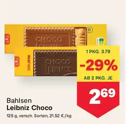 MPreis Bahlsen Leibniz Choco Angebot