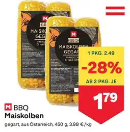 MPreis Bbq maiskolpen Angebot