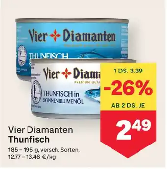 MPreis Vier Diamanten Thunfisch Angebot