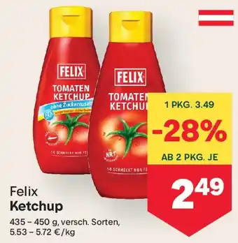 MPreis Felix Ketchup Angebot
