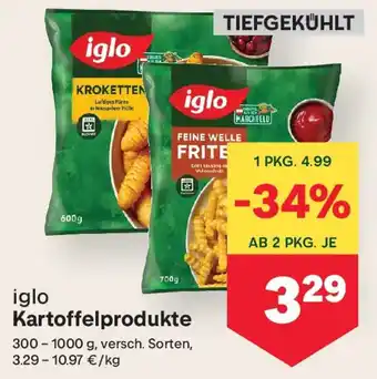 MPreis iglo Kartoffelprodukte Angebot