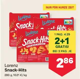 MPreis Lorenz snack- hits Angebot