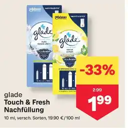 MPreis glade Touch & Fresh Nachfüllung Angebot