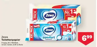 MPreis Zewa toilettenpapier Angebot