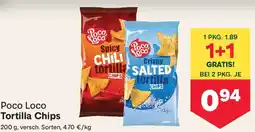 MPreis Poco loco tortilla chips Angebot