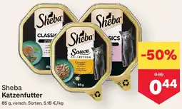 MPreis Sheba katzenfutter Angebot